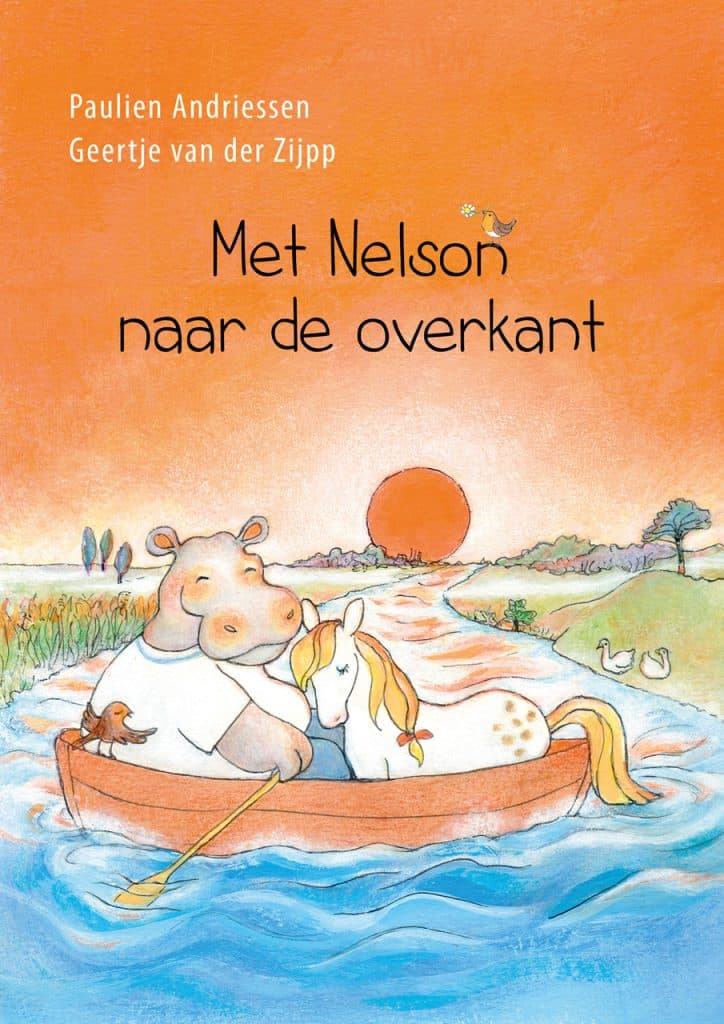 Cover van Met Nelson naar de overkant